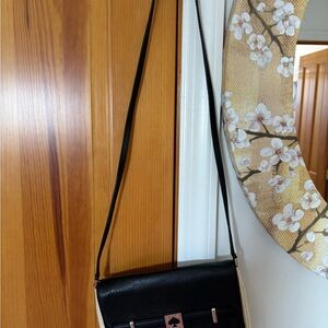 Kate Spade Black and Cream Crossbody Bag